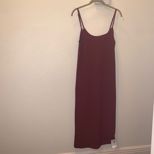 NEW American Apparel Crepe Tate Slip Dress Small